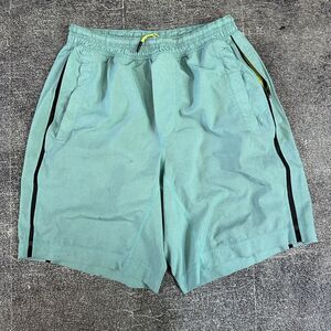 Men's Lululemon Teal Blue Lined Pace Breaker Running Yoga Athletic Shorts Sz M